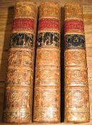 HAWKESWORTH (J.) An Account of the Voyages...in the Southern Hemisphere, 3vols., 8vo, text only,