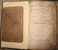 [COOKERY etc.] MACDONALD (D.) The New London Family Cook..., 8vo, 9 plates calf (rebacked & recased;