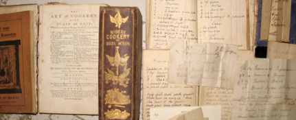 [COOKERY] [GLASSES (Hannah)] The Art of Cookery...New Edition, 8vo, lacks folding table at end,