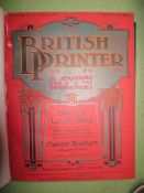 [PRINTING / TYPOGRAPHY] bounds vols. of 