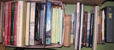 [COUNTRY HOUSE] coll'n of books & auction catalogues, guides, etc. (2 boxes).