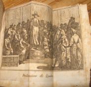 [ENGLAND] SALMON, Lo Stato Presente...Volume XII, Inghilterra, 8vo, 2 folding maps, 30 folding