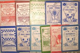 [GAMES] q. of small format (3.75 x 2.75 inches) Tattersall 