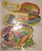 ADVERTISING, quantity of early 20th century printed labels for conserves and shoe polish.