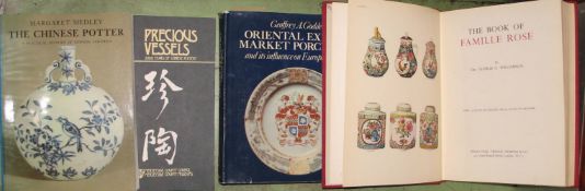 [CHINA] WILLIAMSON (G.) Book of Famille Rose, 4to, illus., clo., L., n.d.; GODDEN (G.) Oriental