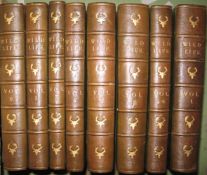 [BINDINGS / COUNTRYSIDE, HUNTING, etc.] Wildlife Monthly, lge 4to, Vol. 1, No. 1 - Vol. 9, 9 vols.