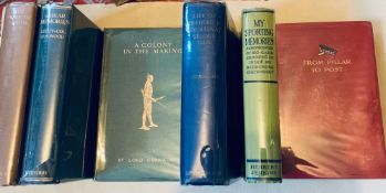 [BIG GAME HUNTING BIOGRAPHIES] LOWTHER (Lieut.-Col.) From Pillar to Post, 8vo, photo-illus., clo.,