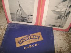 YACHTSMAN (The) two albums of photo illustrations & supplements from the periodical.