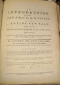 PHILPOT (S.) An Introduction to the Art of Playing on the Violin, 4to, title signed, pp. 14, 1f., 31