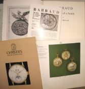 [HOROLOGY] BARRAUD (E. M.) Barraud, the Story of a [Huguenot] family, 4to, illus., clo., d.w., L.,