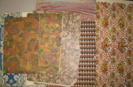 END-PAPERS, 18th c. & later (7).