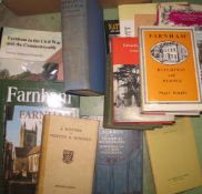 FARNHAM & other local or general TOPOGRAPHY (1 box).