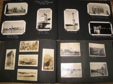 USA / CANADA / PHOTOGRAPHY. Two early 20th century snapshot albums, including the Chicago Century of