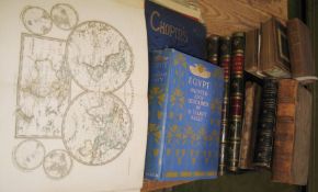 misc. books, incl. 'Atlas General', with h-col'd engr. maps, Gotha, 1871 (Q).