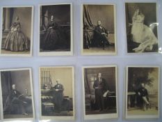SILVY / PHOTOGRAPHY, 12 cartes-de-visite portraits by Camille Silvy [1834-1910], London, 1860s.