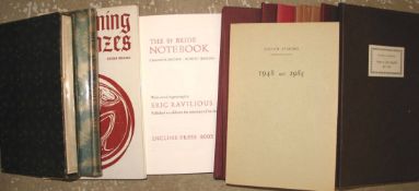 PRIVATE PRESS, etc. incl. The St. Bride Notebook, with wood engravings by Eric Ravilious, Incline