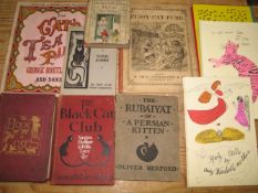 [CATS] ROSS (C.) The Book of Cats, 8vo, plates, clo., L., 1868; & 8 other cat themed illus. works