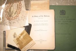 [ST. HELENA ISLAND] WILSON (Sir A.) editor: A Diary of St. Helena (1816, 1817) The Journal of Lady