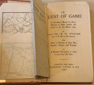 [INDIA BIG GAME] TYACKE (Lieut.-Col. R.) In Quest of Game. A Sportsman's Manual for Game Shooting in