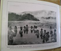 [NEW ZEALAND] Guide to the Hot Lake District. Rotorua, Whakarewarewa, & c., sm. obl. 4to, photo