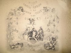 VISIT...to MAIDEN AUNTS in the COUNTRY, 16 humorous plates, 1859.