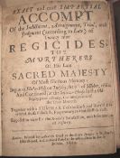 [ENGLISH CIVIL WAR] An Exact and most Impartial Accompt...of Twenty nine Regicides, The Murtherers