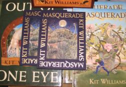 WILLIAMS (Kit) Masquerade, small 4to, copies 37 & 60 from the limited edition SIGNED, l., 1979; 3