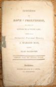 [ANON] Effusions of Love & Friendship in a Series of Letters to a Young Lady..., 8vo, pp. 34, 1 f.