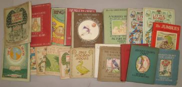 LESLIE BROOKE, illustrator: q. of books, 4to et infra, some in d.w.'s (Q).