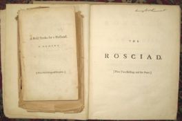 Two 18th c. disbound plays / poems, incl. 