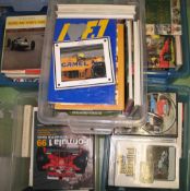 MOTORING, a large collection, incl. racing, repairs, etc. (12 boxes).