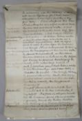 TURKEY / RUSSIA. DE WINTON, Sir Francis. Manuscript lecture given by de Winton on Russia & Turkey,