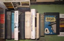 WINSTON CHURCHILL, small q., misc. (1 box).