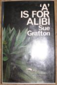 GRAFTON (Sue) A is for Alibi, Macmillan, 1st Edition, d/w, 1982.