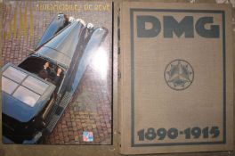 [CARS / MOTORING] DAIMLER, Zum 25 Jahren Bestehen der Daimler-Motoren-Gesellschaft Unteturkheim 28