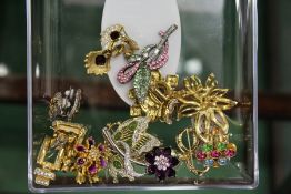 Costume jewellery.