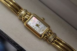A ladies' decorative wristwatch.