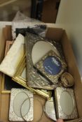 Various photograph frames etc.