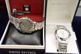 Two gent's wristwatches.