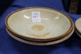 Two early Chinese pottery bowls.