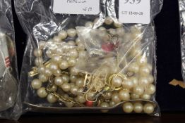 Pearl necklaces etc.