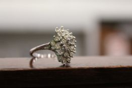 A boxed dress ring.