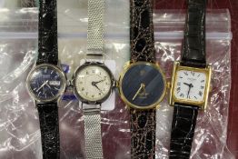 Various ladies' wristwatches.