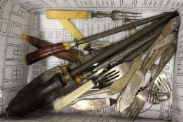 Various cutlery.