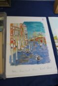 Grand Canal, Venice quantity of colour prints.