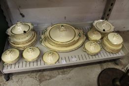 A part dinner service.