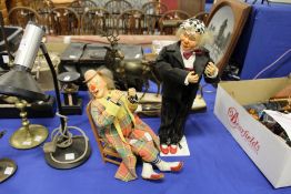 Two models of clowns.