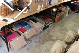 A large quantity of assorted books, maps etc.