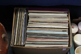 A good large collection of LP records.