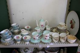 Royal Albert Enchantment tea service together with a Royal Albert Elfin tea service etc.